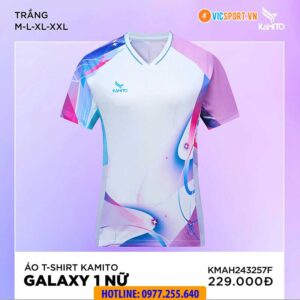 Áo cầu lông Kamito Galaxy 1 chính hãng