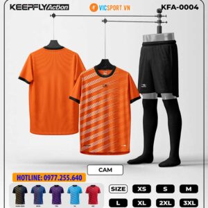 Áo đá banh thiết kế Keepfly KFA 0004