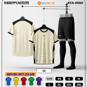 Áo đá banh thiết kế Keepfly KFA 0006
