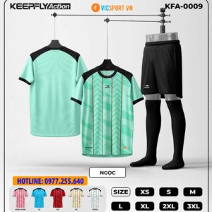 Áo đá banh thiết kế Keepfly KFA 0009