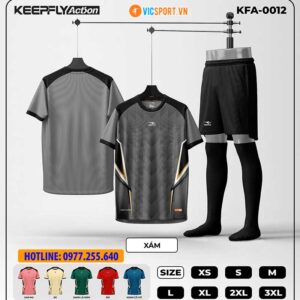 Áo đá banh thiết kế Keepfly KFA 0012