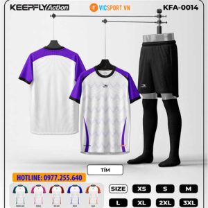 Áo đá banh thiết kế Keepfly KFA 0014