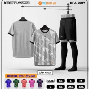 Áo đá banh thiết kế Keepfly KFA 0017