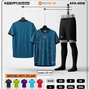 Áo đá banh thiết kế Keepfly KFA 0018