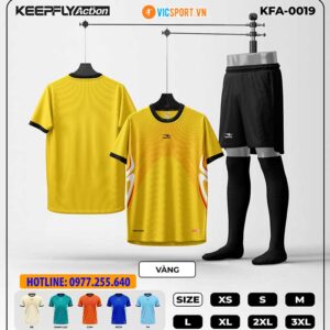 Áo đá banh thiết kế Keepfly KFA 0019