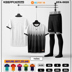 Áo đá banh thiết kế Keepfly KFA 0020