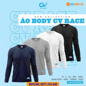 Áo lót body CV Race tay dài