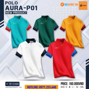 Áo polo thể thao Aura P01