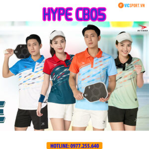 Áo cầu lông nam nữ đa năng Beyono Hype CB05