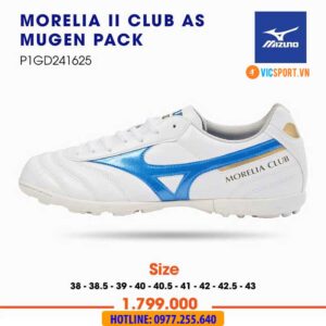 Giày đá banh chính hãng Mizuno Morelia Neo 2 Club AS đế TF