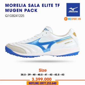 Giày đá banh chính hãng Mizuno Morelia Sala Alite đế TF