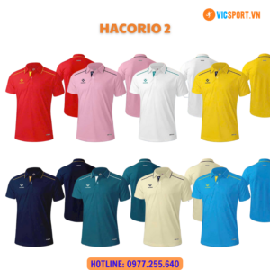 Áo polo di chuyển Hacorio 2