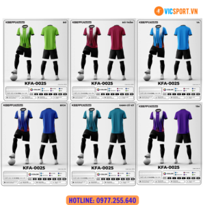 Áo đá banh thiết kế Keepfly KFA 0025