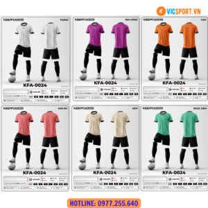 Áo đá banh thiết kế Keepfly KFA 0024