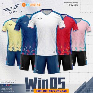 Áo đá banh không logo Win 05