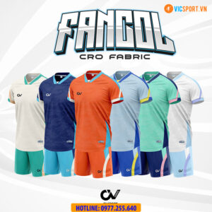 Áo đá banh không logo CV Fancol