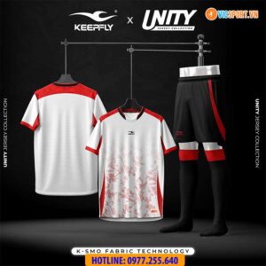 Áo đá banh không logo Keepfly Unity