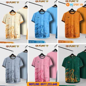 Áo đá banh thiết kế CR Flast 18
