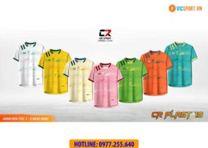 Áo đá banh thiết kế CR Flast 19
