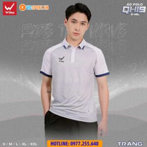 Áo polo di chuyển Wika QH19 Z-Vol