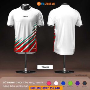 Áo cầu lông pickleball Keepfly KFA S0002 đa năng