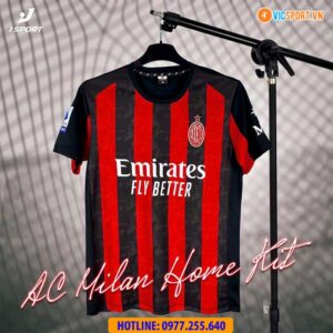 Áo đá banh Clb AC Milan mùa giải 2025-2026