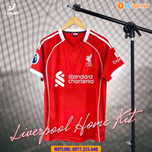 Áo đá banh Clb Liverpool mùa giải 2025-2026