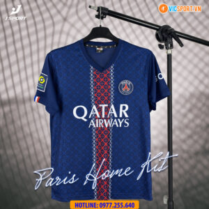 Áo đá banh Clb PSG mùa giải 2025-2026 thun lạnh