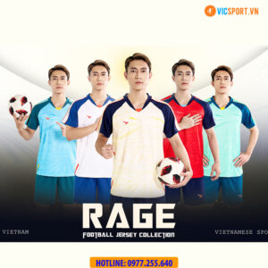 Áo đá banh không logo Beyono Rage