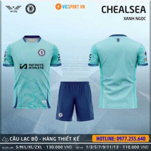 Áo bóng đá thiết kế Clb Chelsea mùa giải 2025-2026