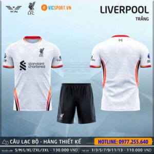 Áo bóng đá thiết kế Clb Liverpool mùa giải 2025-2026