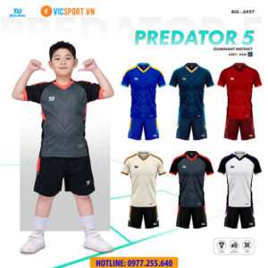 Áo đá banh trẻ em Bulbal Predator 5