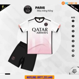 Áo đá banh trẻ em Clb PSG mùa giải 2025-2026
