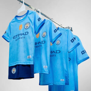 Áo đá banh trẻ em thiết kế Clb Man City mùa giải 2025-2026