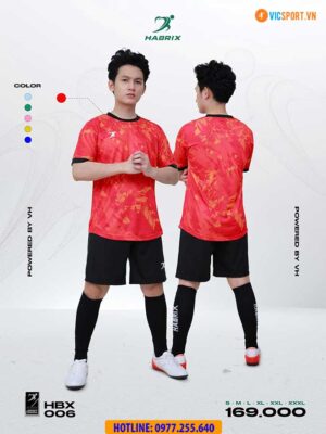 Áo đá banh không logo Habrix HBR006