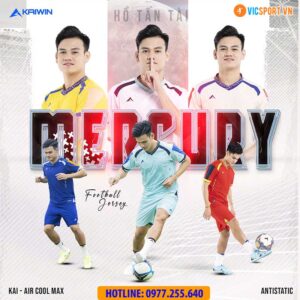 Áo đá banh không logo Kaiwin Mercury