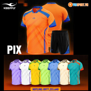 Áo đá banh không logo KeepFly Pix