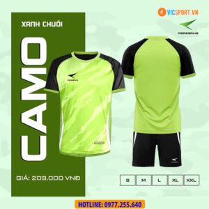 Áo đá banh không logo Peregrine Camo