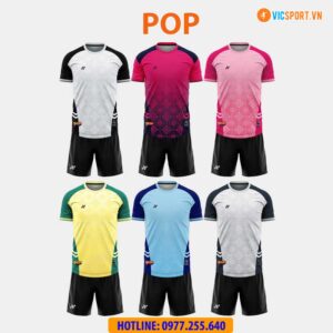 Áo đá banh thiết kế Amac Pop