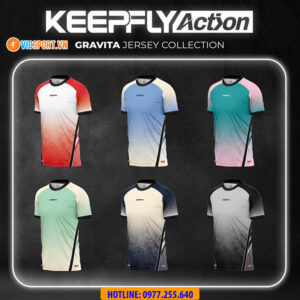 Áo đá banh thiết kế Keepfly Exclusive Gravita