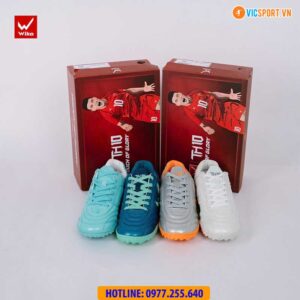 Giày đá banh trẻ em Wika TH10 đế TF