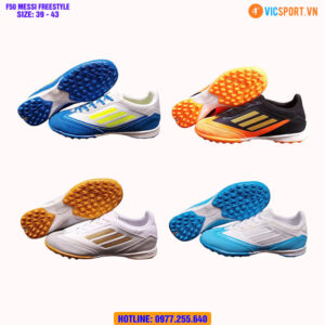 Giày đá banh Winbro F50 Freestyle Messi cổ thun đế TF