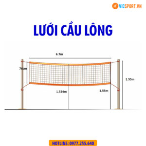 Lưới cầu lông Toàn Thắng