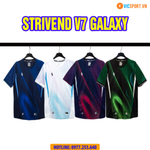 Áo đá banh không logo Strivend V7 Galaxy