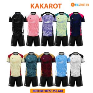 Áo đá banh thiết kế Amac Kakarot