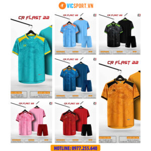 Áo đá banh thiết kế CR Flast 22