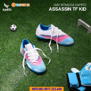 Giày đá banh trẻ em Kamito Assassin đế TF
