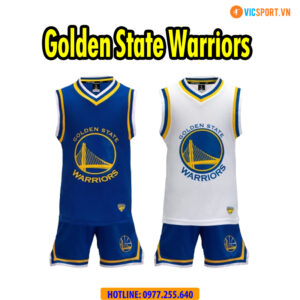 Quần áo bóng rổ Strivend trẻ em Golden State Warriors