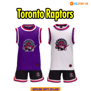 Quần áo bóng rổ Strivend trẻ em Toronto Raptors