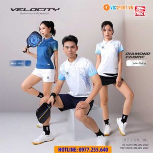 Áo cầu lông pickleball Riki AL04 Velocity